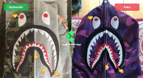 real vs fake adidas bape jacket|are bape hoodies real.